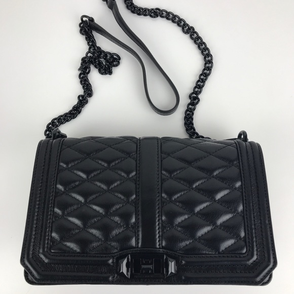 Rebecca Minkoff Handbags - Rebecca Minkoff Black Love Crossbody HF14MLVX08